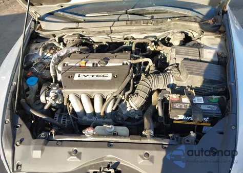 2007 Honda Accord 2.4 Se from USA, damaged, VIN JHMCM56317C020085